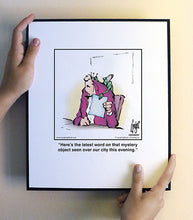 Load image into Gallery viewer, Here’s the latest word on that mystery object seen over our city this evening.