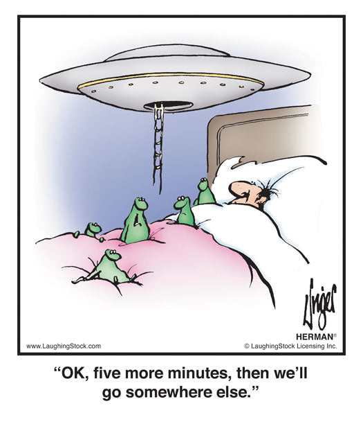 OK, five more minutes, then we’ll go somewhere else.
