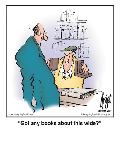 Got any books about this wide?