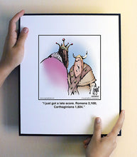 Load image into Gallery viewer, I just got a late score. Romans 2,168; Carthaginians 1,804.