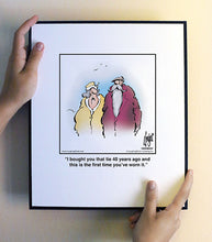 Load image into Gallery viewer, I bought you that tie 40 years ago and this is the first time you’ve worn it.