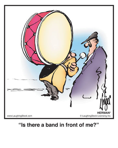 Is there a band in front of me?