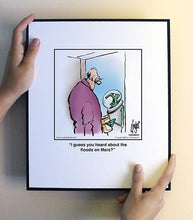 Load image into Gallery viewer, I guess you heard about the ﬂoods on Mars?