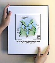 Load image into Gallery viewer, Do we set our watches back 4,000 years or forward 4,000 years?