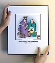 Load image into Gallery viewer, I doubt if you’d know it. It’s a very small country.