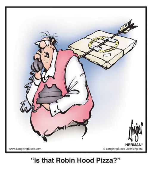 Is that Robin Hood Pizza?