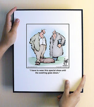 Load image into Gallery viewer, I have to wear this special shoe until the swelling goes down.