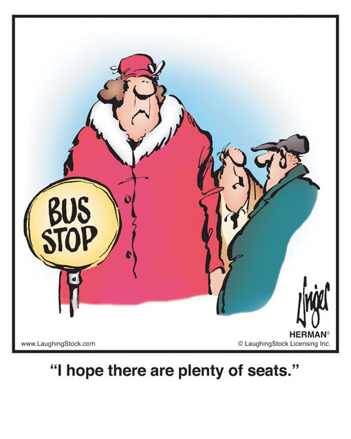 I hope there are plenty of seats.