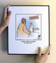 Load image into Gallery viewer, Small, medium or large? Or need I ask?