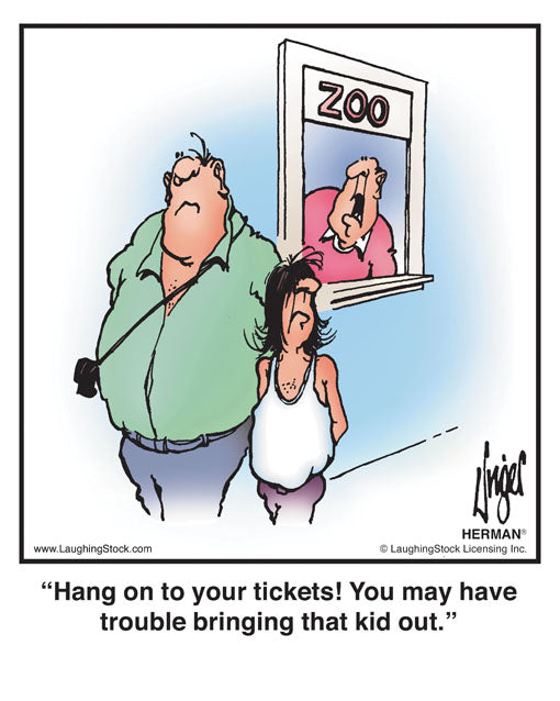 Hang on to your tickets! You may have trouble bringing that kid out.