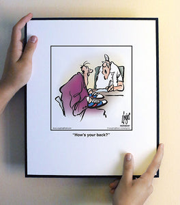 How's your back? – LaughingStock