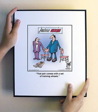 Load image into Gallery viewer, That pair comes with a set of training wheels.