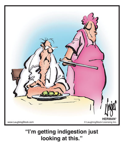 I’m getting indigestion just looking at this.