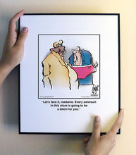 Load image into Gallery viewer, Let’s face it, madame. Every swimsuit in this store is going to be a bikini for you.