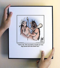 Load image into Gallery viewer, Take a tip. Get yourself a couple of nice big caves and rent them out.