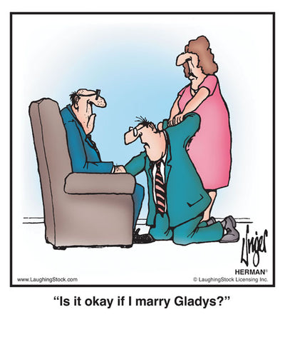 Is it okay if I marry Gladys?