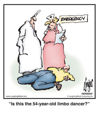 Is this the 54-year-old limbo dancer?