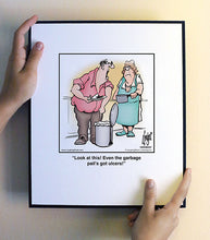 Load image into Gallery viewer, Look at this! Even the garbage pail’s got ulcers!