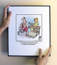 Load image into Gallery viewer, According to this quiz, you’re a ‘male chauvinist pig’.