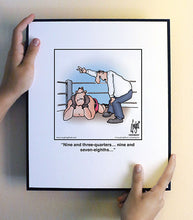 Load image into Gallery viewer, Nine and three-quarters… nine and seven-eighths…