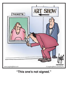 This one’s not signed.