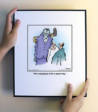 Load image into Gallery viewer, He’s equipped with a spare leg.