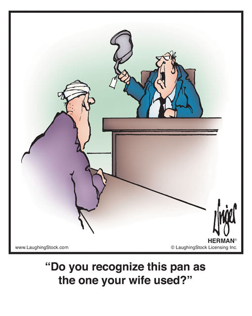 Do you recognize this pan as the one your wife used?