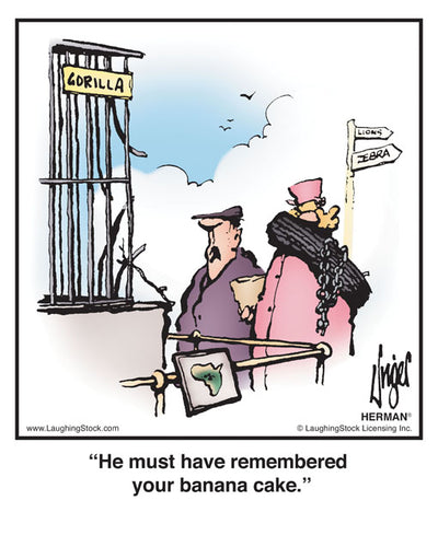 He must have remembered your banana cake.