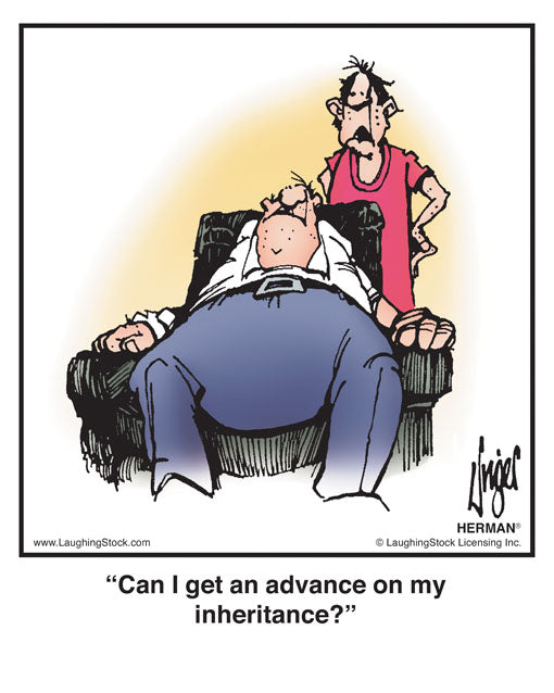 Can I get an advance on my inheritance?
