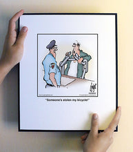 Load image into Gallery viewer, Someone’s stolen my bicycle!