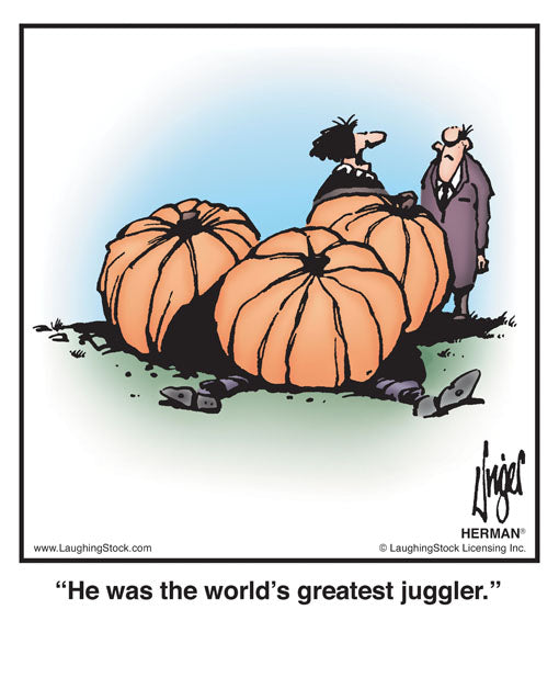 He was the world’s greatest juggler.