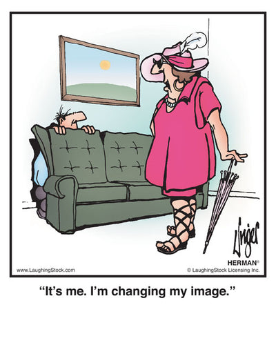 It’s me. I’m changing my image.