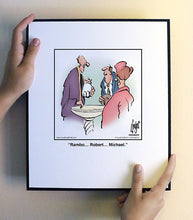 Load image into Gallery viewer, Rambo… Robert… Michael.