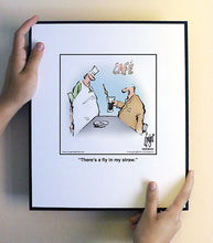 Load image into Gallery viewer, There’s a fly in my straw.