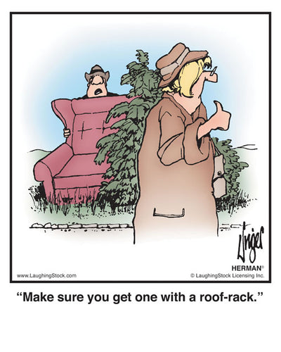 Make sure you get one with a roof-rack.