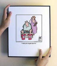 Load image into Gallery viewer, I told you to get size 10.