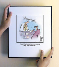 Load image into Gallery viewer, Read the instructions very, very, very, very, carefully.