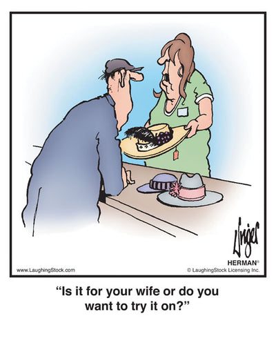 Is it for you wife or do you want to try it on?