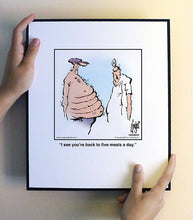 Load image into Gallery viewer, I see you’re back to five meals a day.