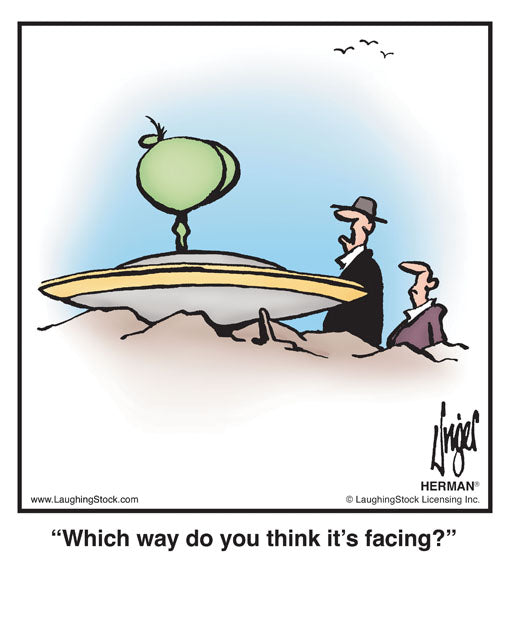 Which way do you think it’s facing?