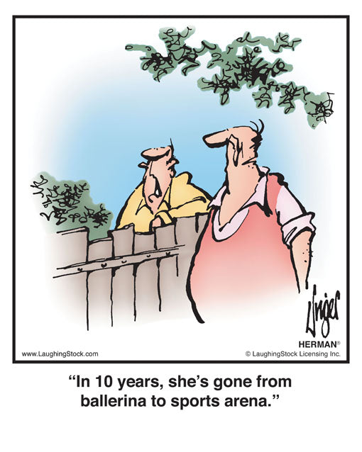 In 10 years, she’s gone from ballerina to sports arena.