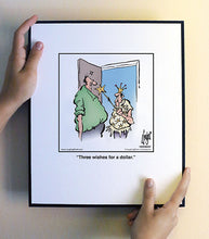 Load image into Gallery viewer, Three wishes for a dollar.