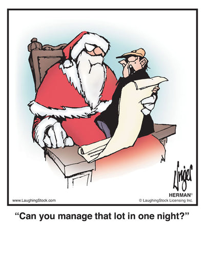 Can you manage that lot in one night?