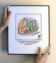 Load image into Gallery viewer, Her mother had a coat made and put ‘squirrel’ on the endangered species list!