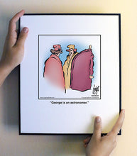 Load image into Gallery viewer, George is an astronomer.