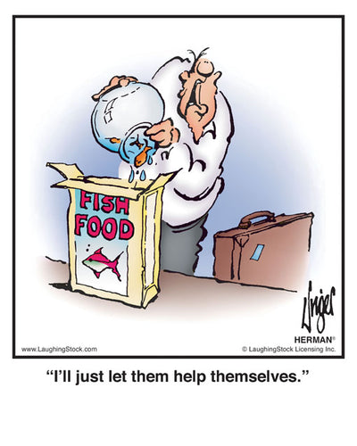 I’ll just let them help themselves.