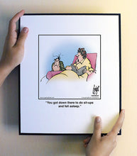 Load image into Gallery viewer, You got down there to do sit-ups and fell asleep.