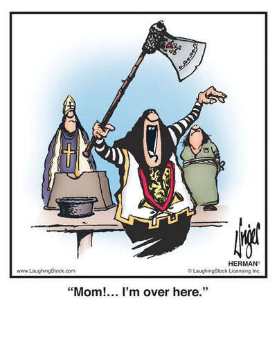 Mom!… I’m over here.