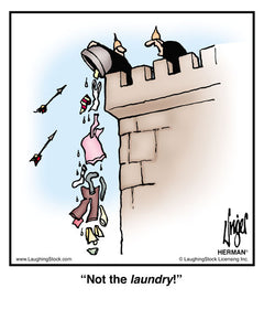 Not the laundry!