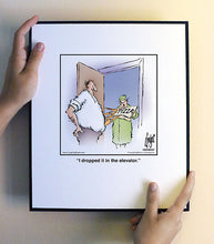 Load image into Gallery viewer, I dropped it in the elevator.